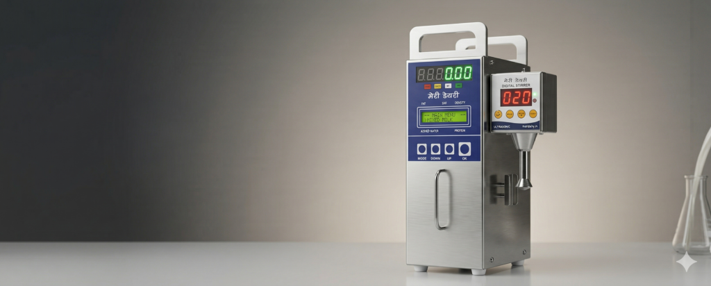 EkoBond milk analyzer machine with automatic milk testing and billing system for dairy farms