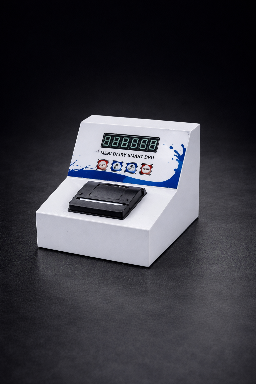 Side profile of Meridairy DPU showing full device structure