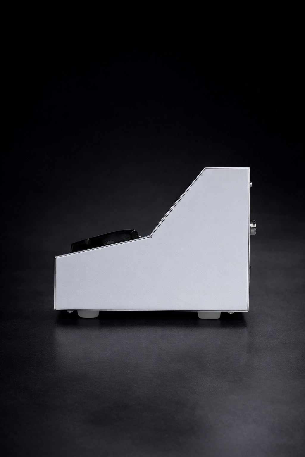 Meridairy DPU Angled Side View Angled side view of Meridairy DPU showing depth and design